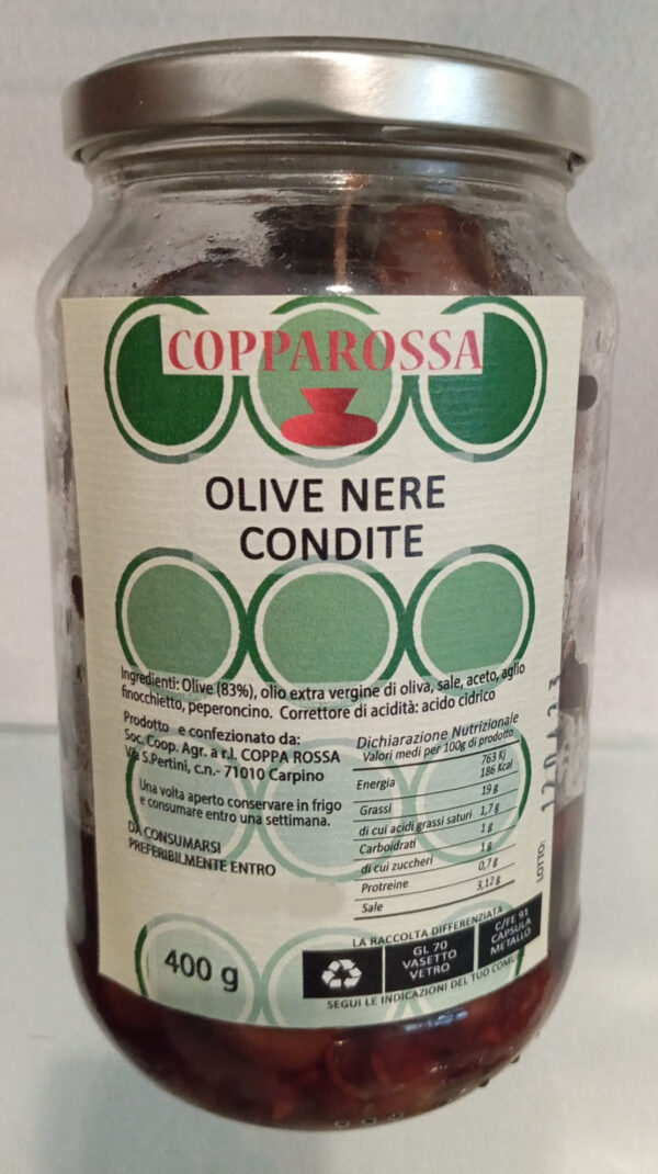 Olive Nere Condite